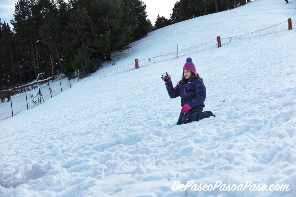Pista trineos La Molina