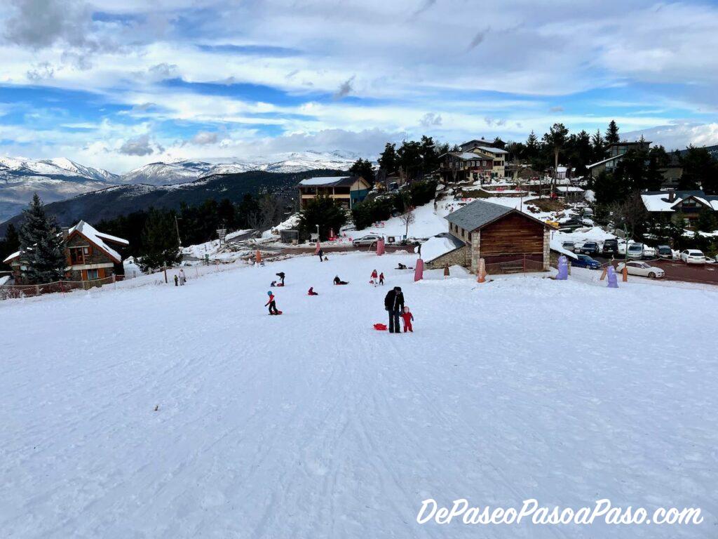 Pista trineos La Molina