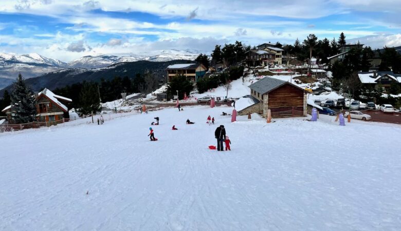 Pista trineos La Molina