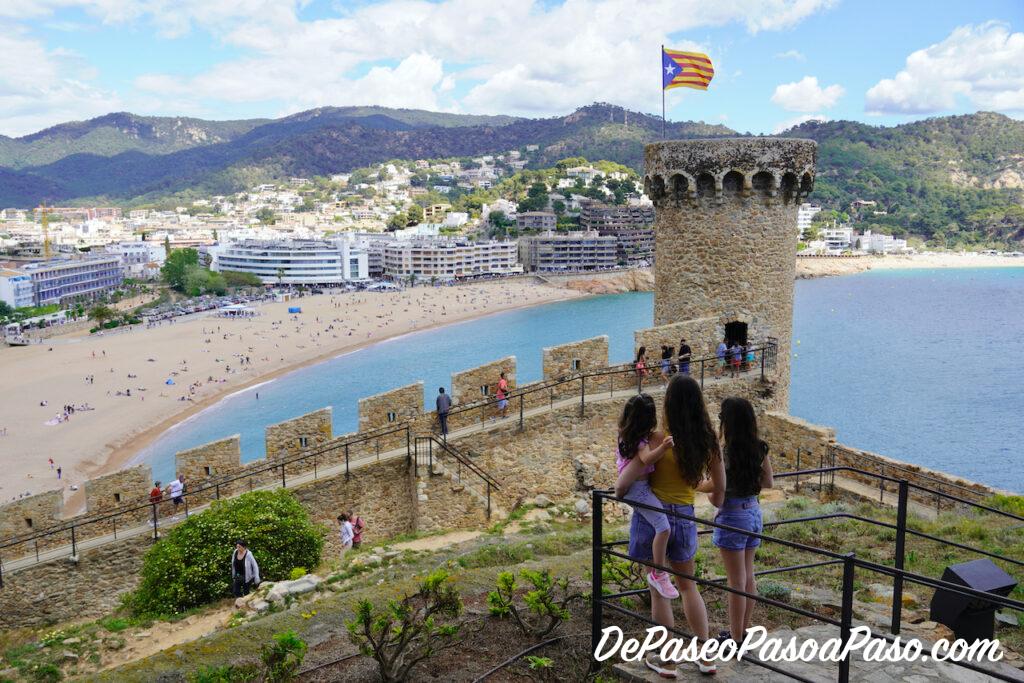 Murallas del castillo Tossa de Mar